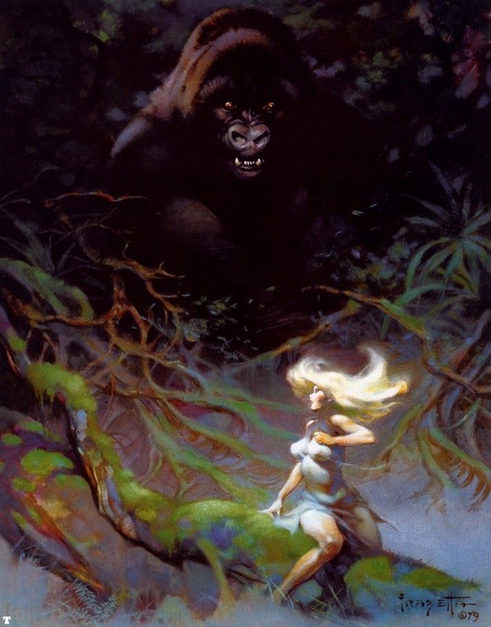 Frank Frazetta King Kong